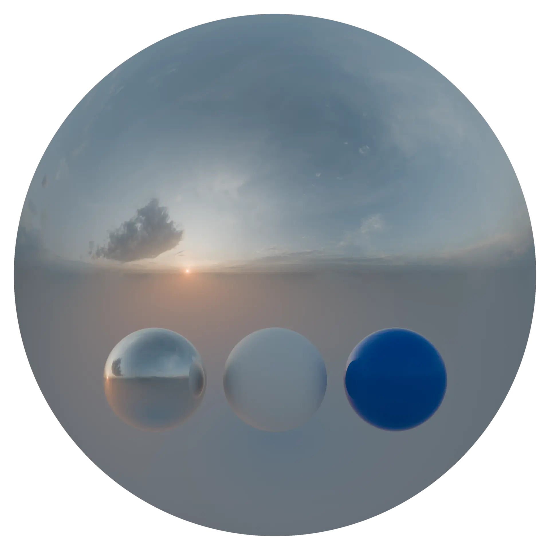 Evening Sky HDRI 020 B