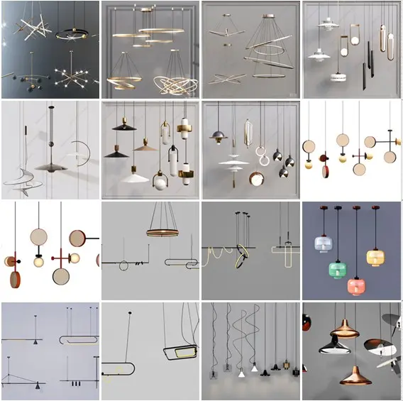 Ceiling Lights — preview 1, by Cuong CoVua (cgtips)