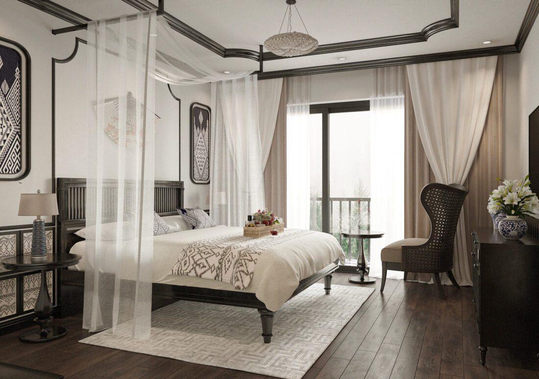 Interior Hotel Bedroom Scenes
