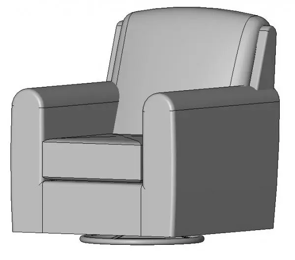 KH - Austin Swivel Chair