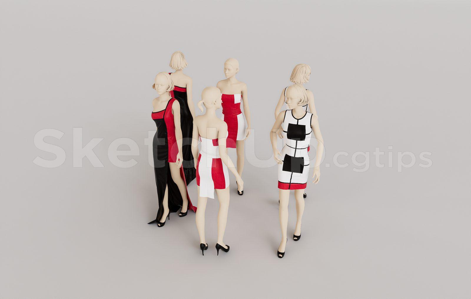 A Mannequin For Fashion Clothing