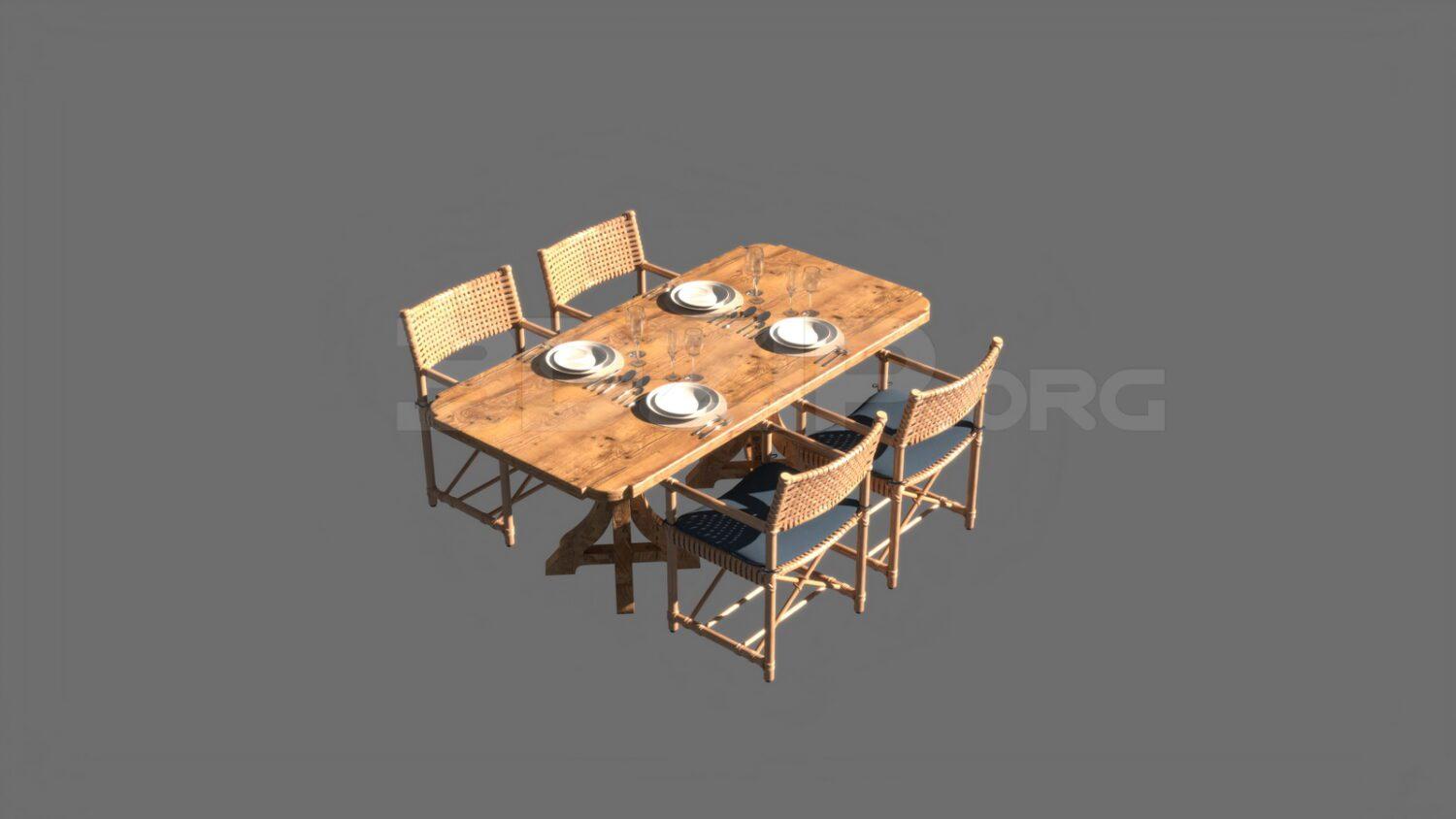 Table And Chair