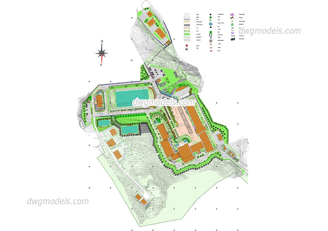 Landscape Design of School