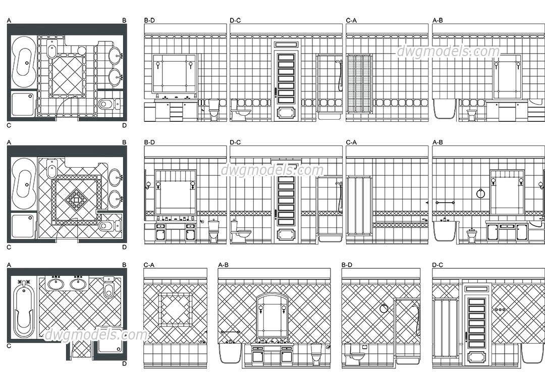 Bathroom Elevations