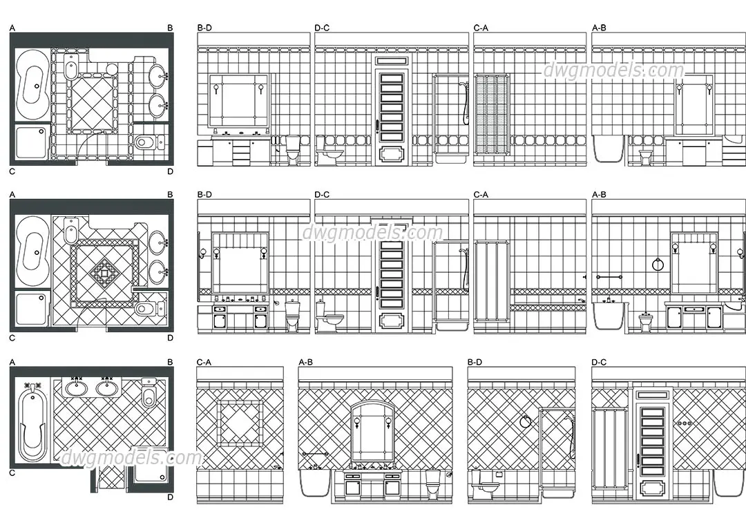 Bathroom Elevations