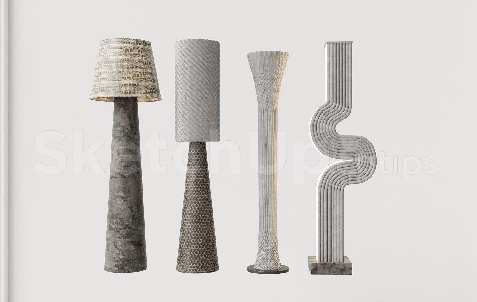 Floor Lamp Model Download for Interior Projects