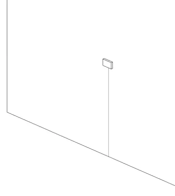 Panel Wall mounted with symbol