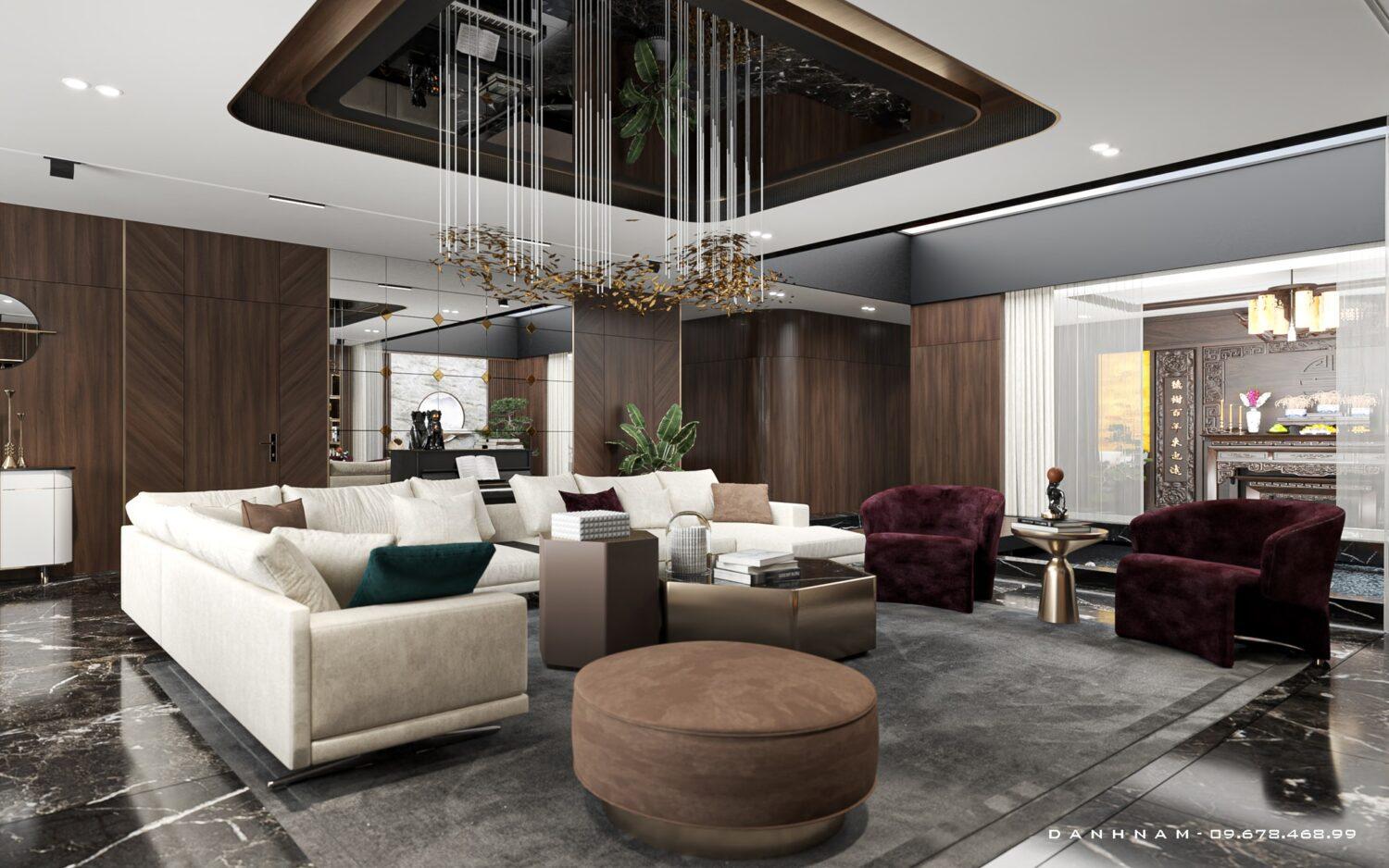 Living Room – Kitchen Interior