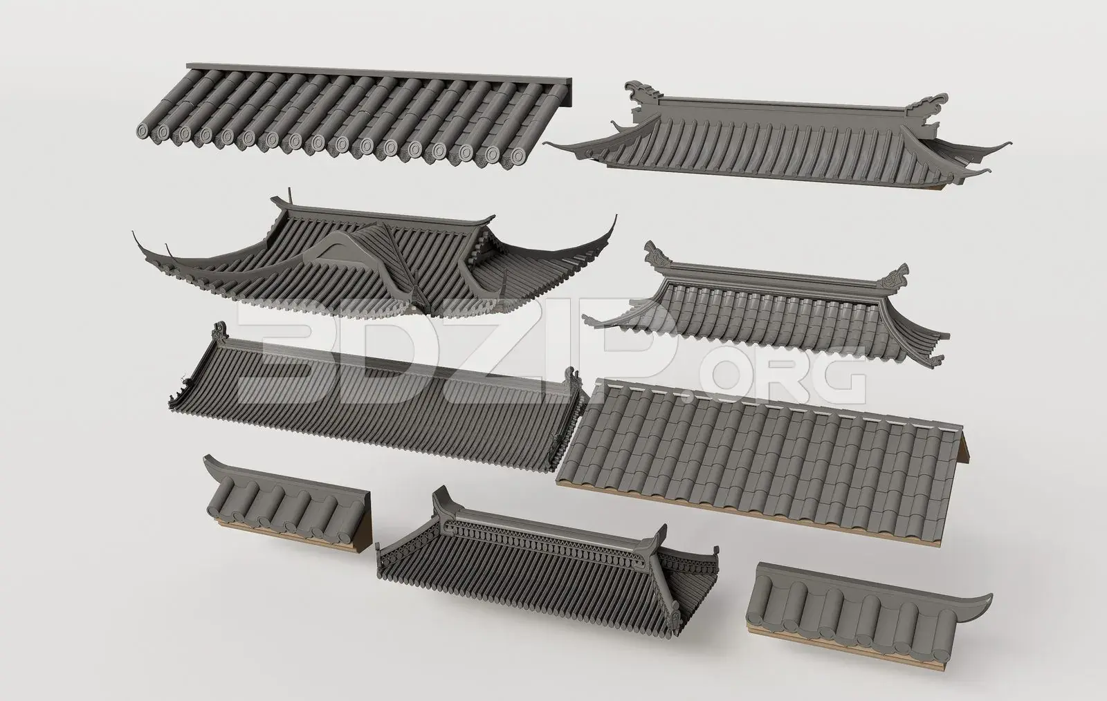 Traditional Asian Roof