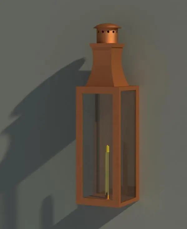Exterior Sconce Gas Light - Govenor