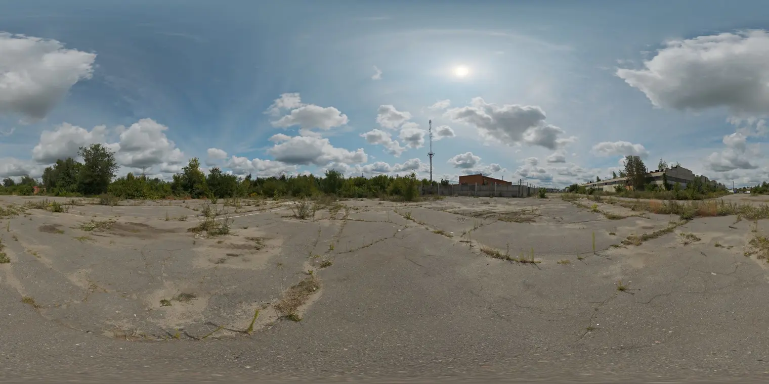 Abandoned Parking — preview 1, by Sergej Majboroda (Poly Haven, CC0)
