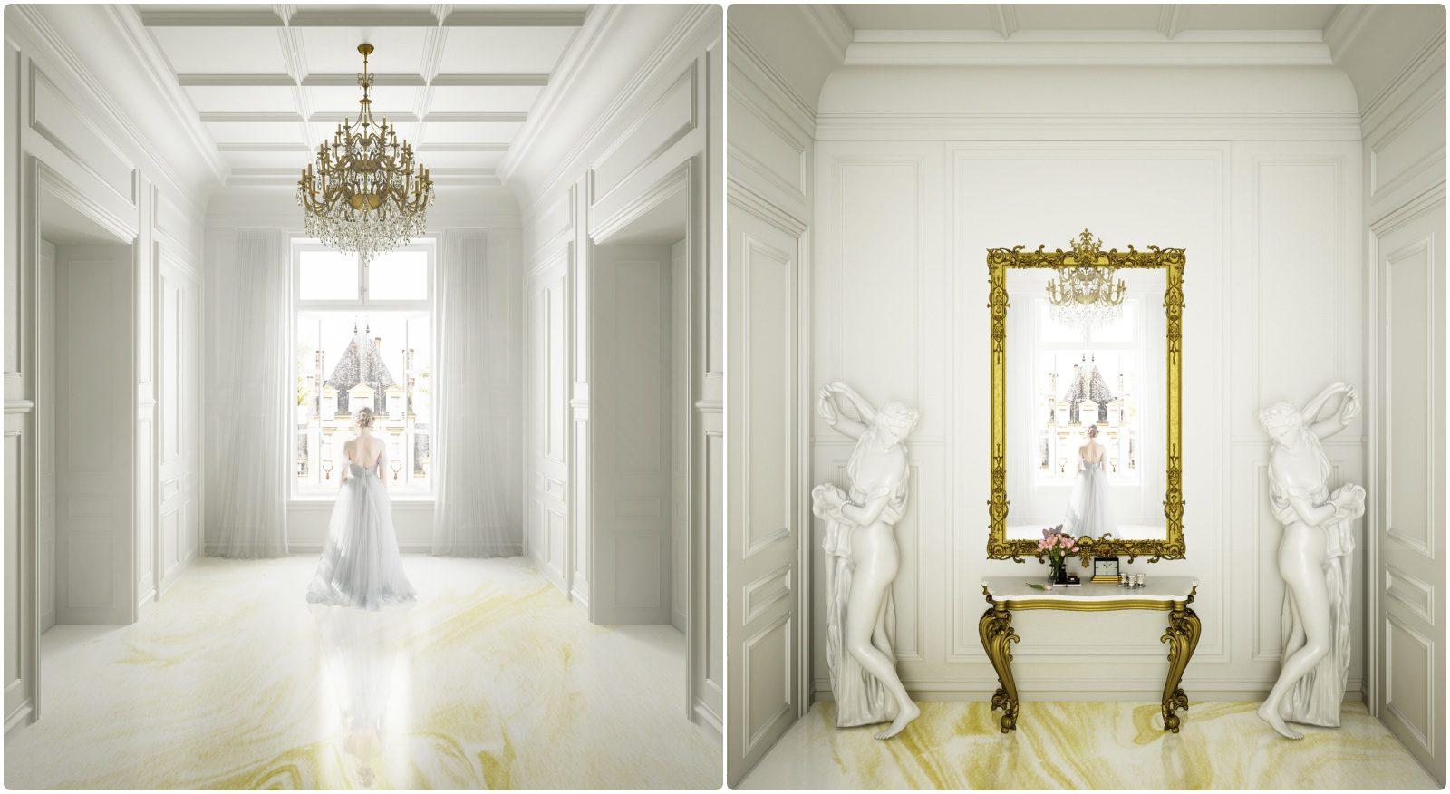 Scene Neoclassical Interior