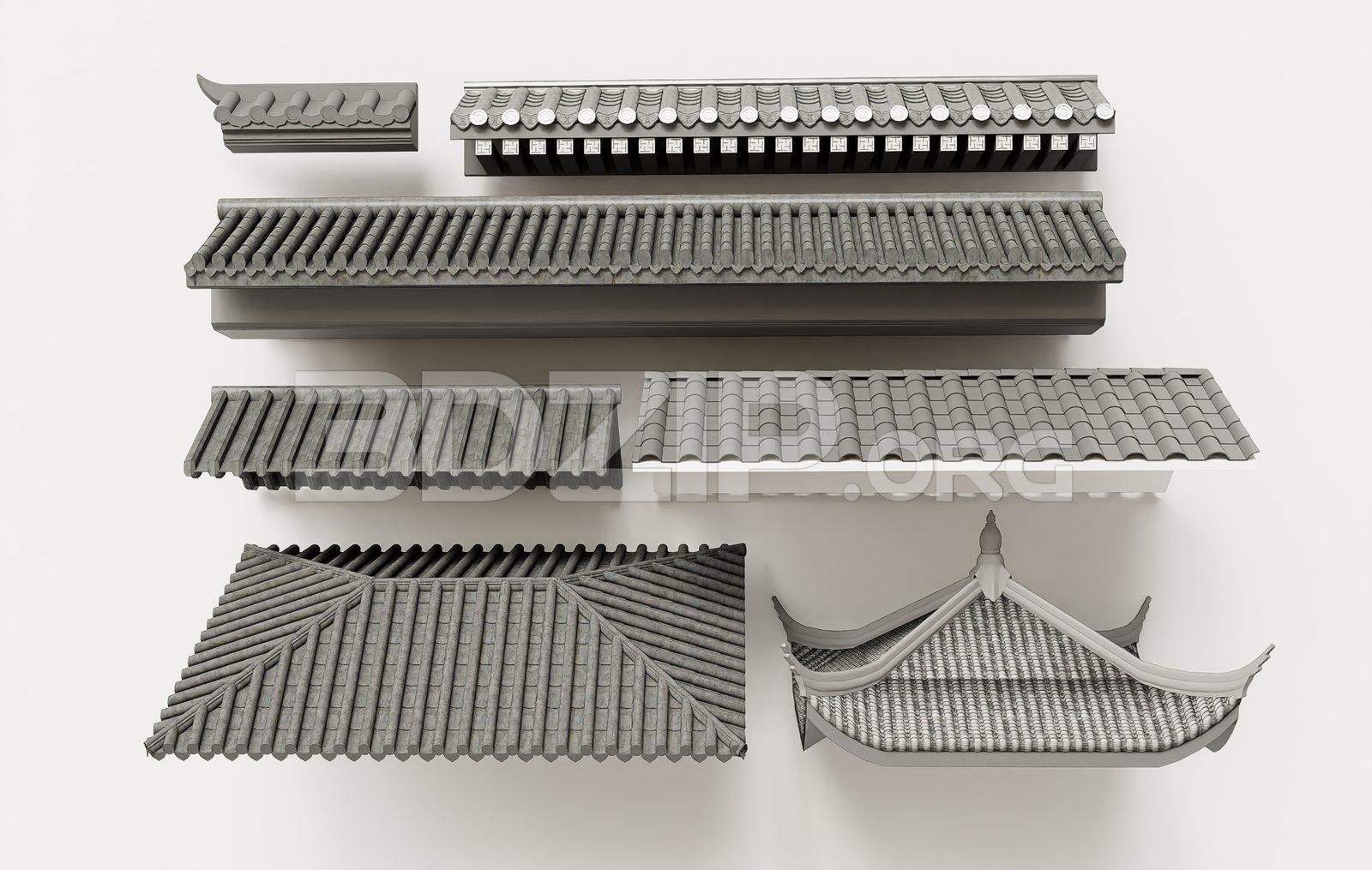 Traditional Asian Roof Collection