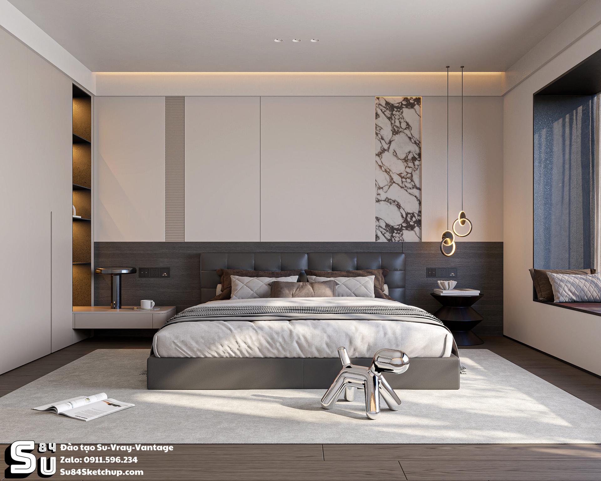 Modern Luxury Bedroom Interior