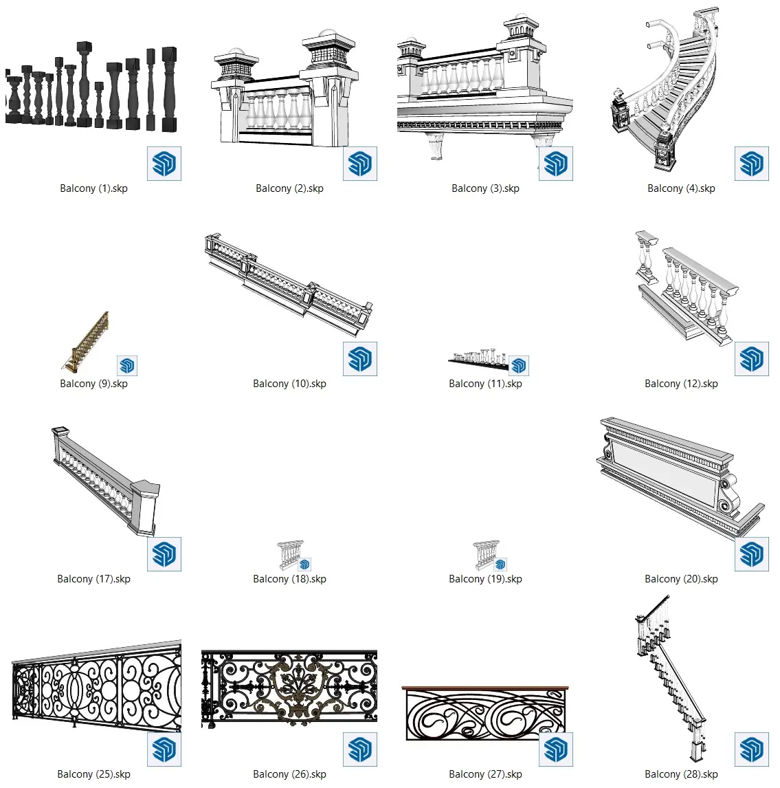 Railing — preview 1 (cgtips)