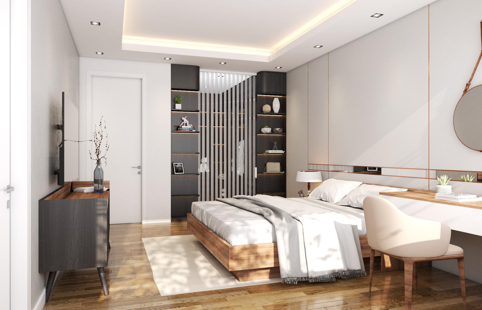 Interior Bedroom Scene