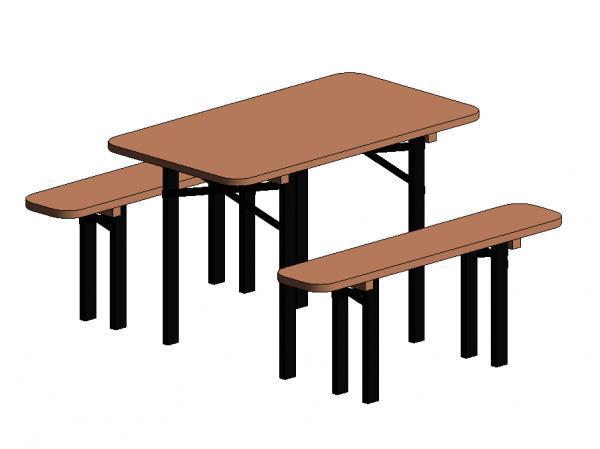 Beer Garden Set - 4 Seats