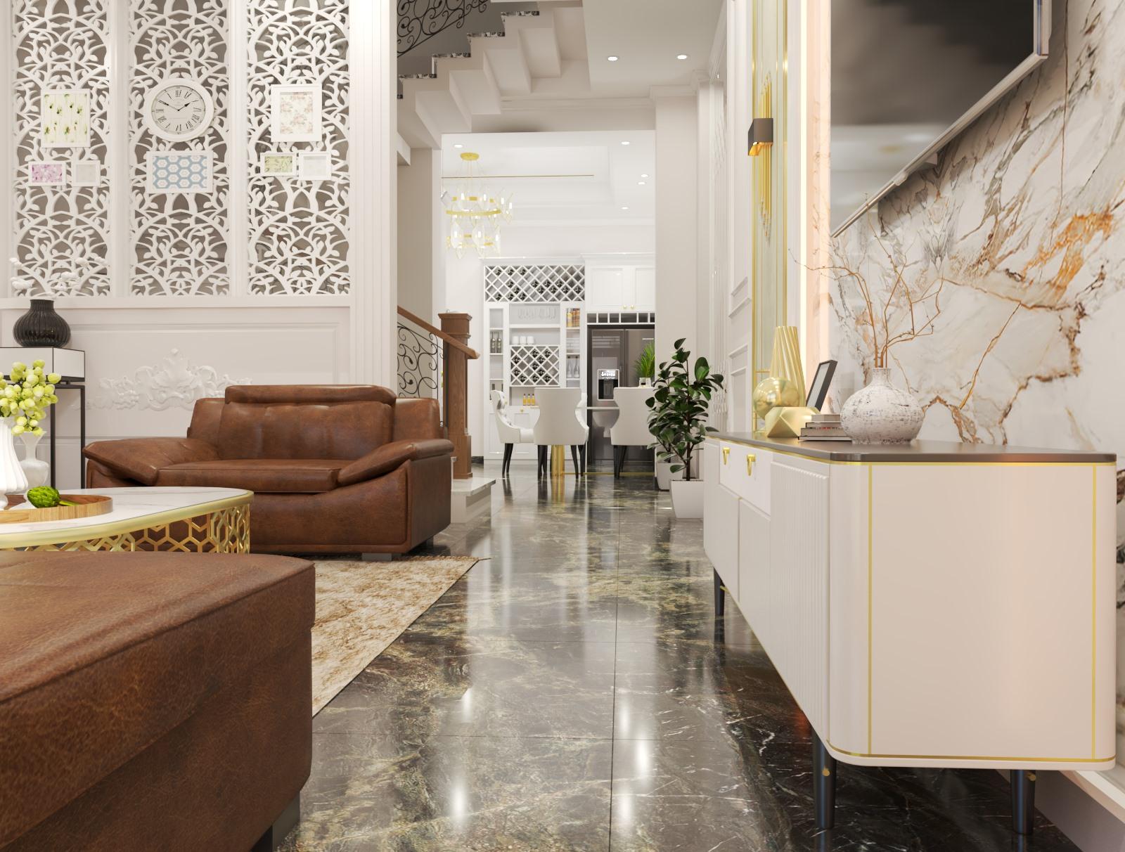 Interior Living- Kitchenroom Scene