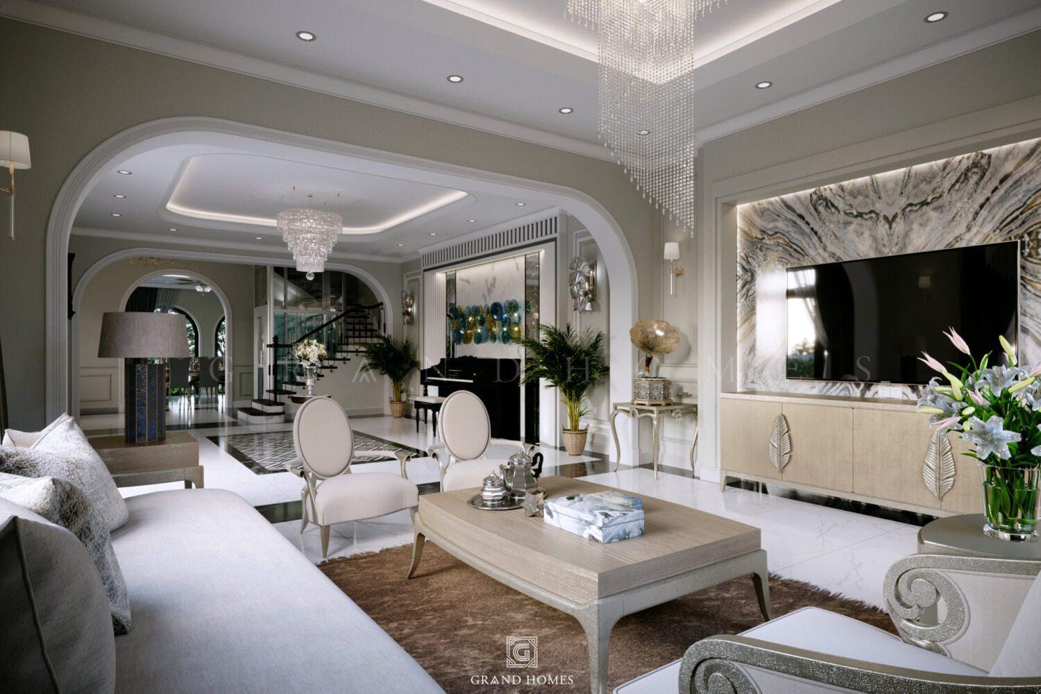 Interior Kitchen – Livingroom 301 Scene