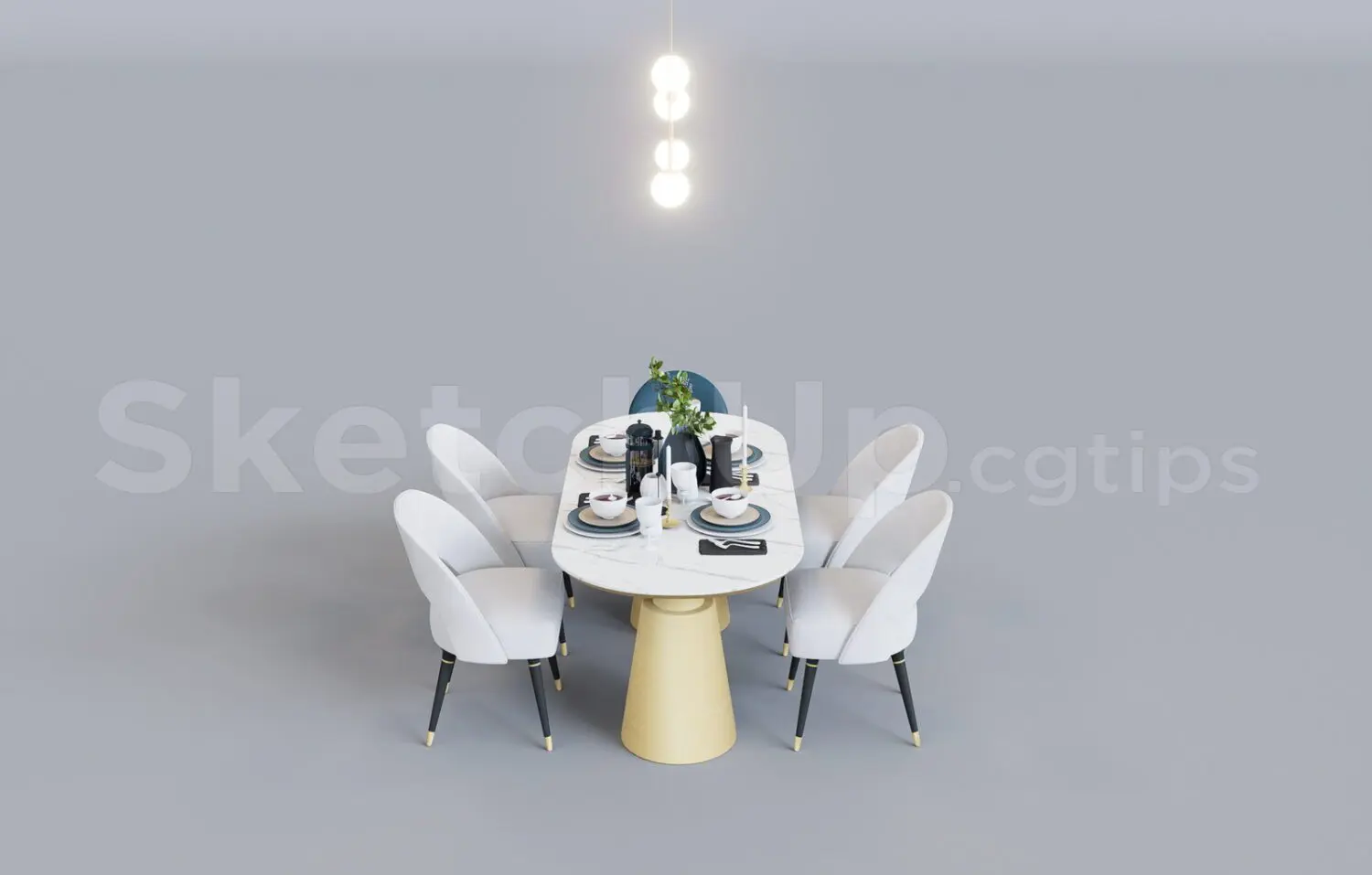 Dining Table — preview 1 (cgtips, CC0)