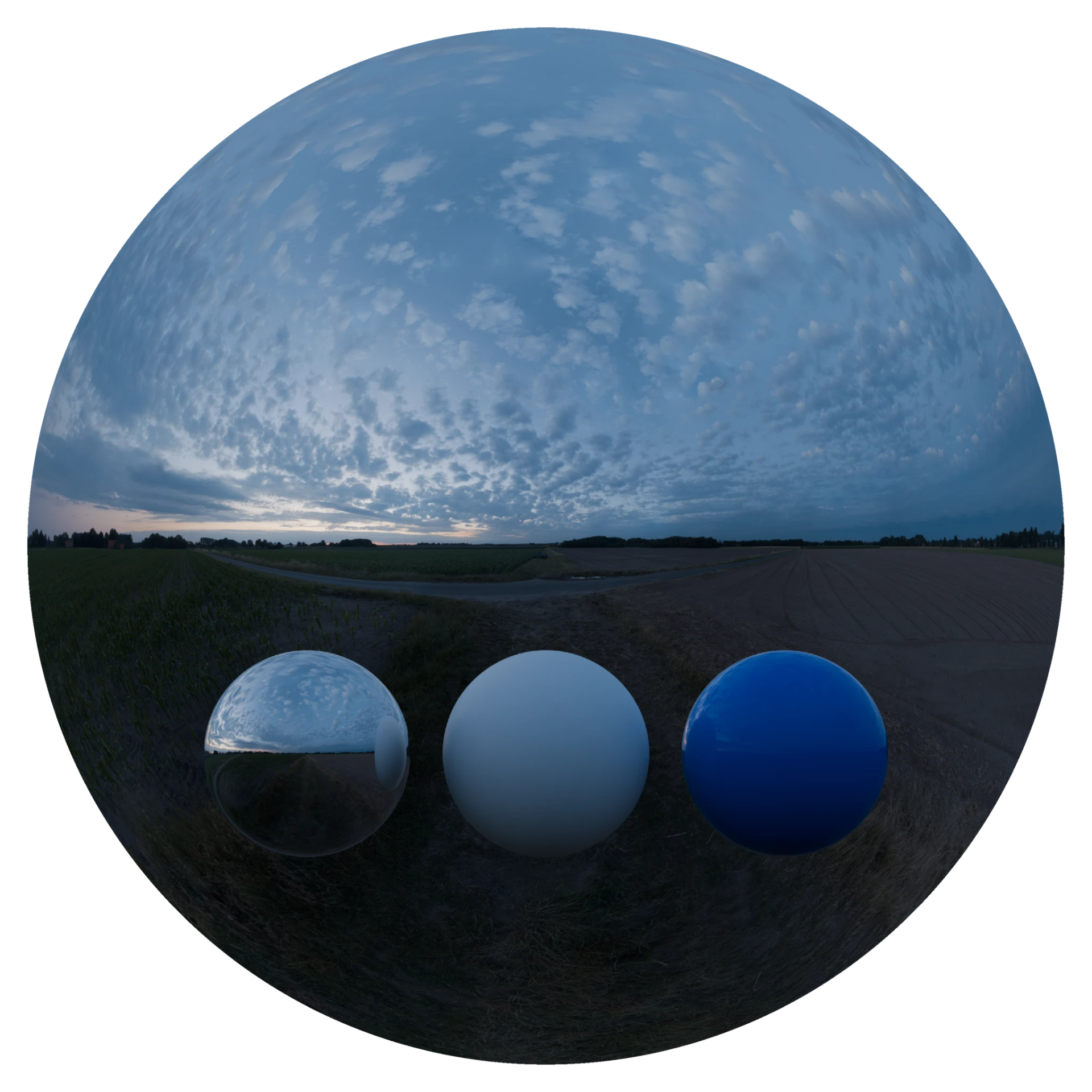 Evening Sky HDRI 017 A