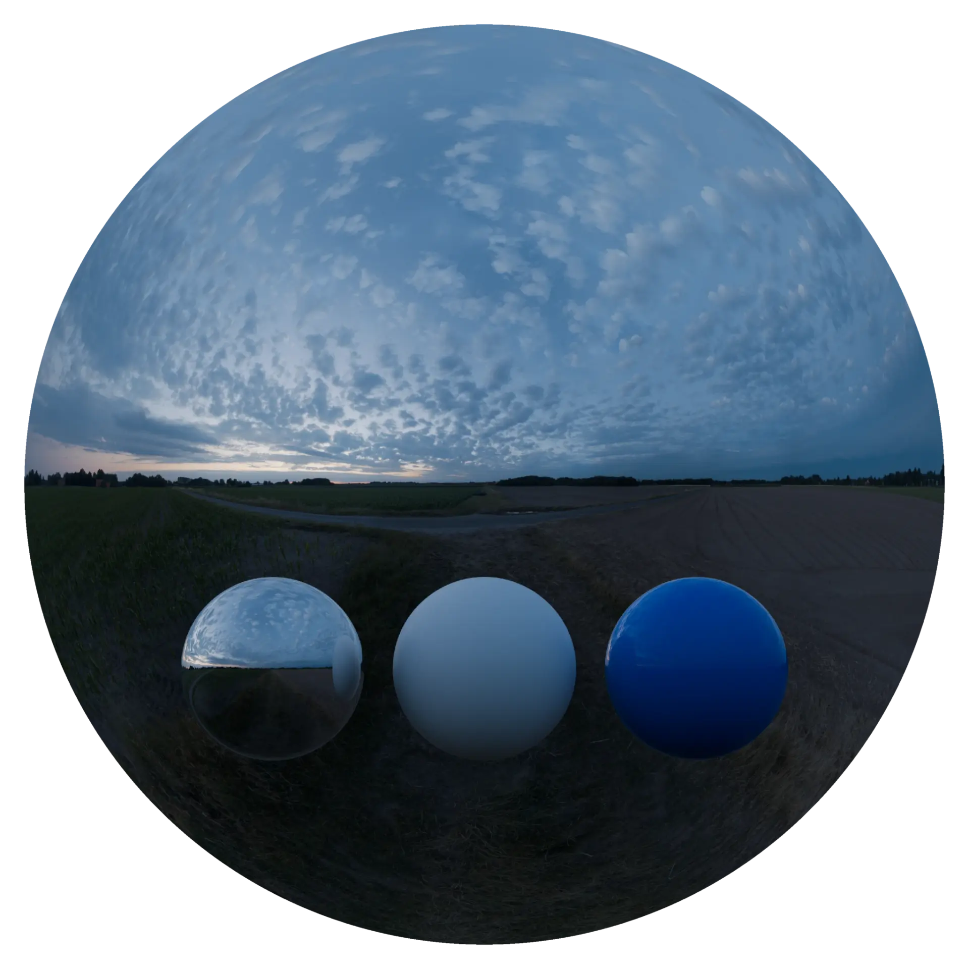 Evening Sky HDRI 017 A