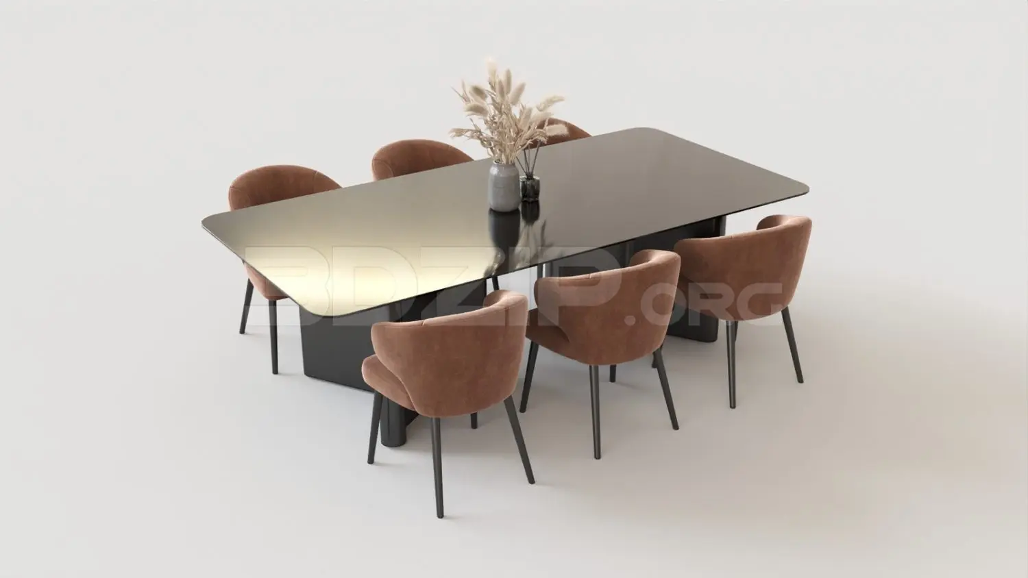 Dining Table And Chair — preview 1 (3dzip, CC0)