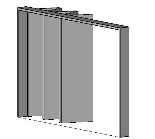 Panel Fold Door — preview 1, by Mr Spot (RevitCity, CC0)