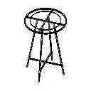 Circular Garment Rack — preview 1, by Admin (RevitCity, CC0)