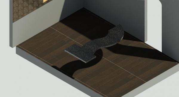Curved Bar Countertop