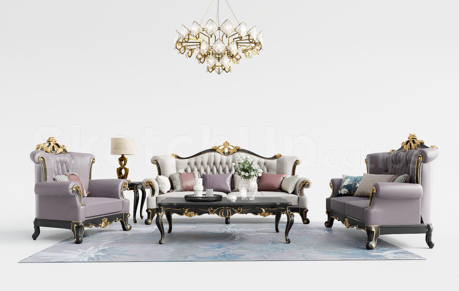 Neoclassical Sofa