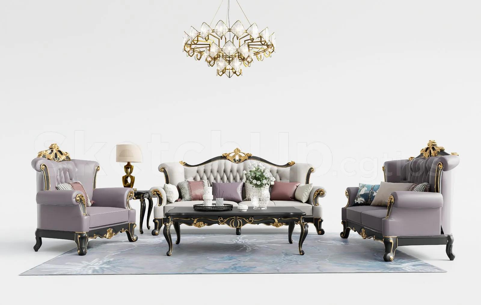 Neoclassical Sofa