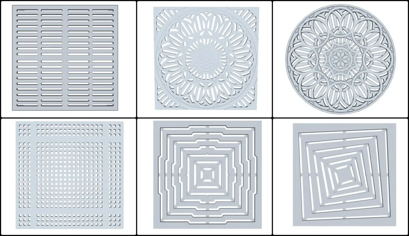 Street Drain Grate — preview 1 (cgtips)