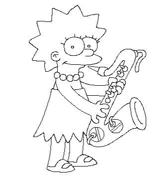 Lisa Simpson 2D
