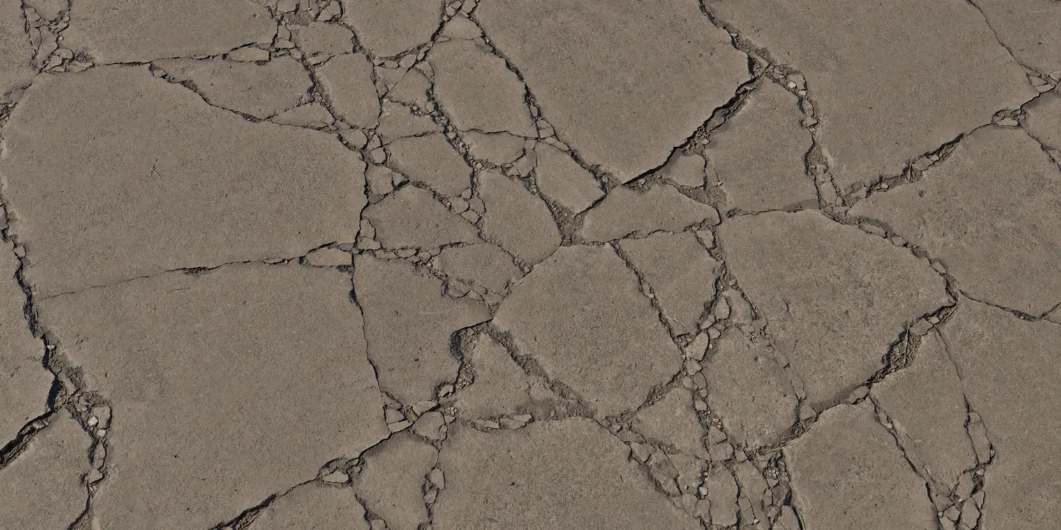 Cracked Concrete — preview 1, by Dimitrios Savva (Poly Haven, CC0)
