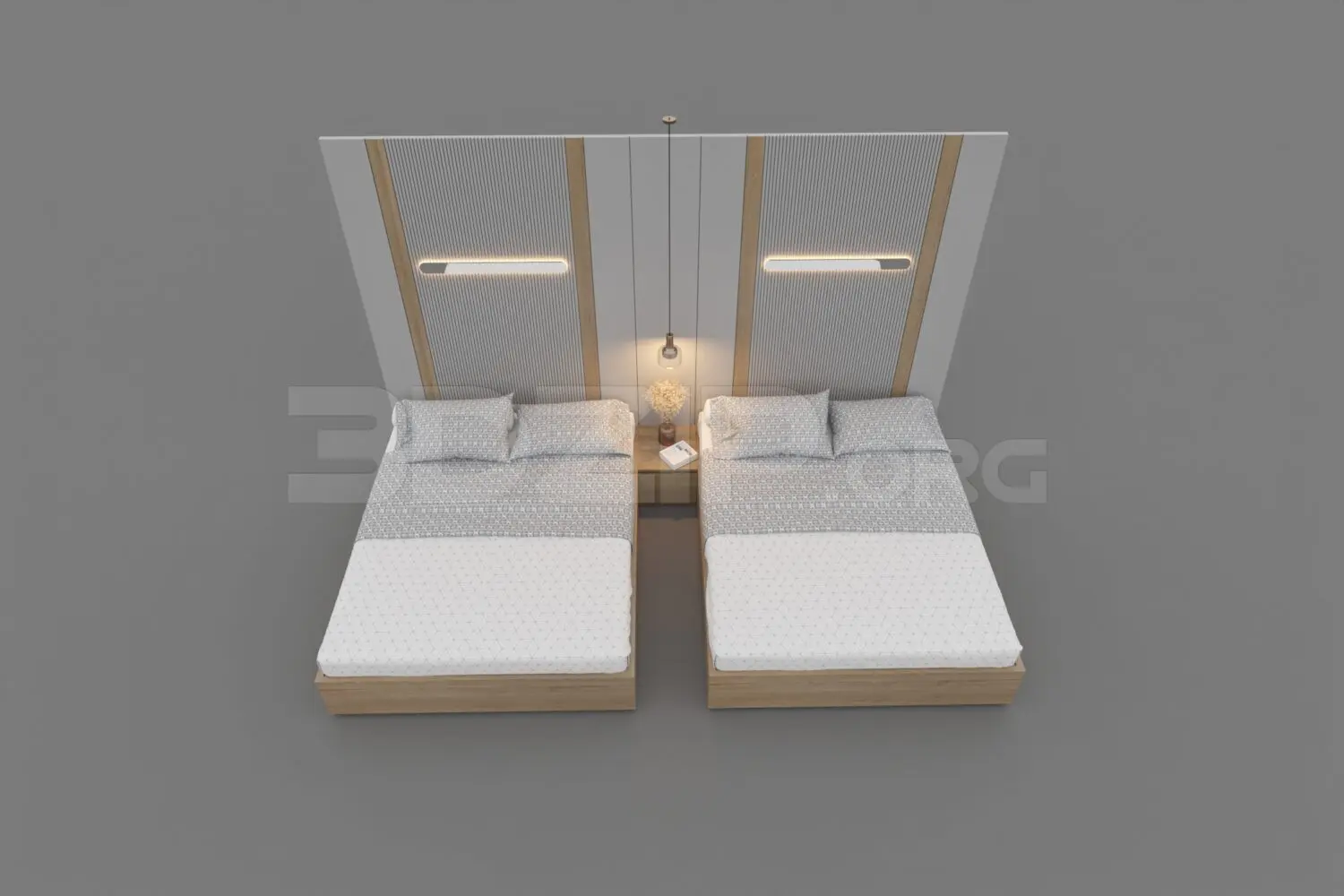 Bed — preview 1, by Tiep Nguyen (3dzip)