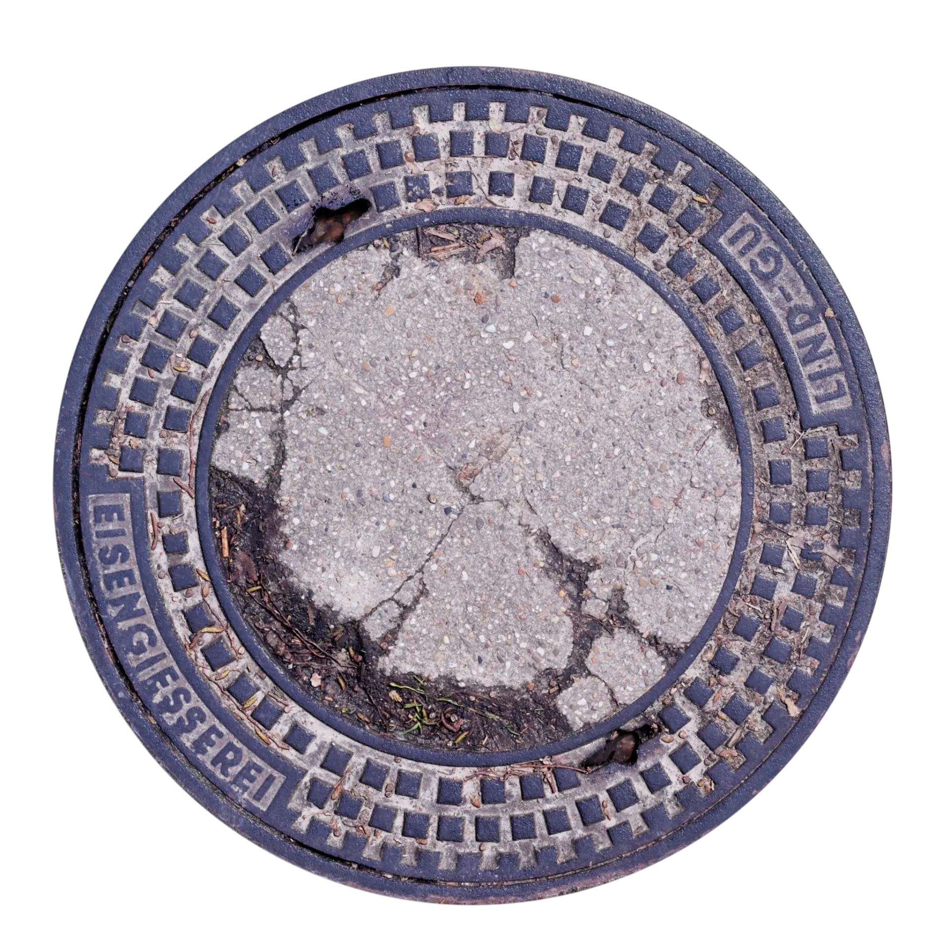 Manhole Cover 008 — preview 1 (ambientCG, CC0)