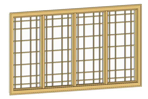 ANdersen Casement Quadruple