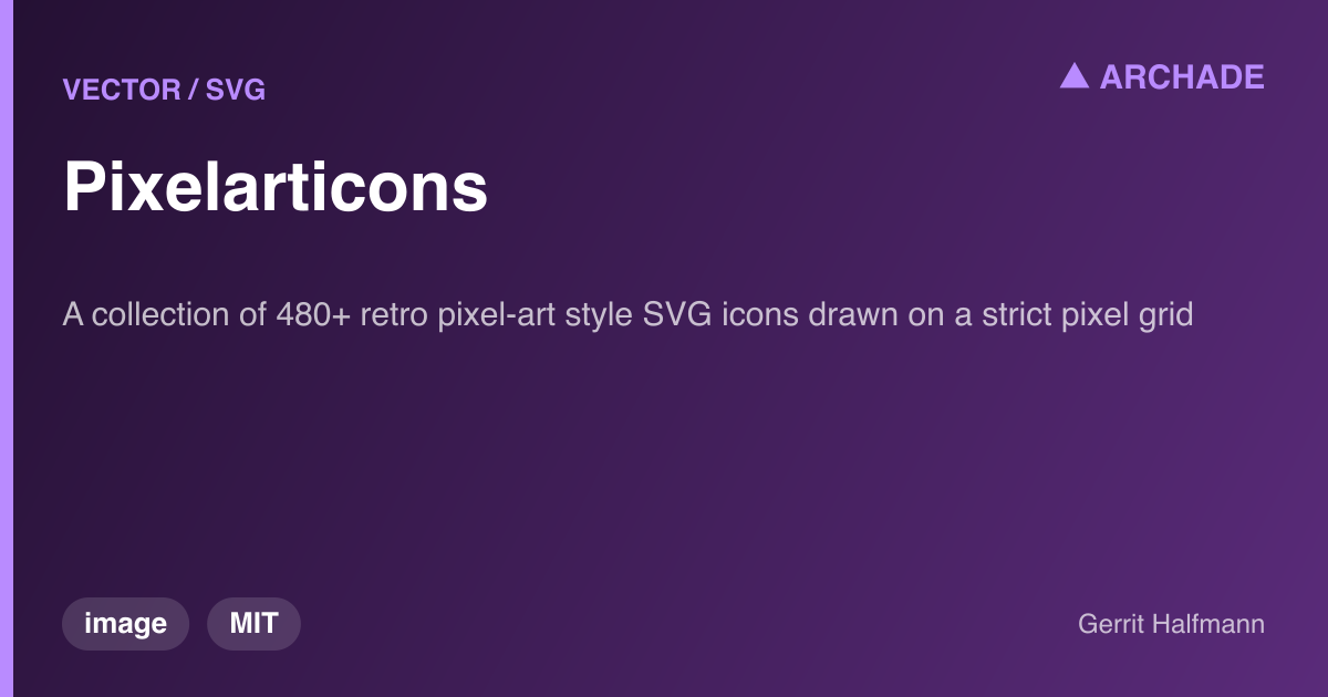 Pixelarticons