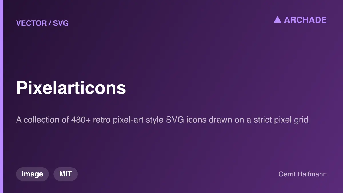 Pixelarticons