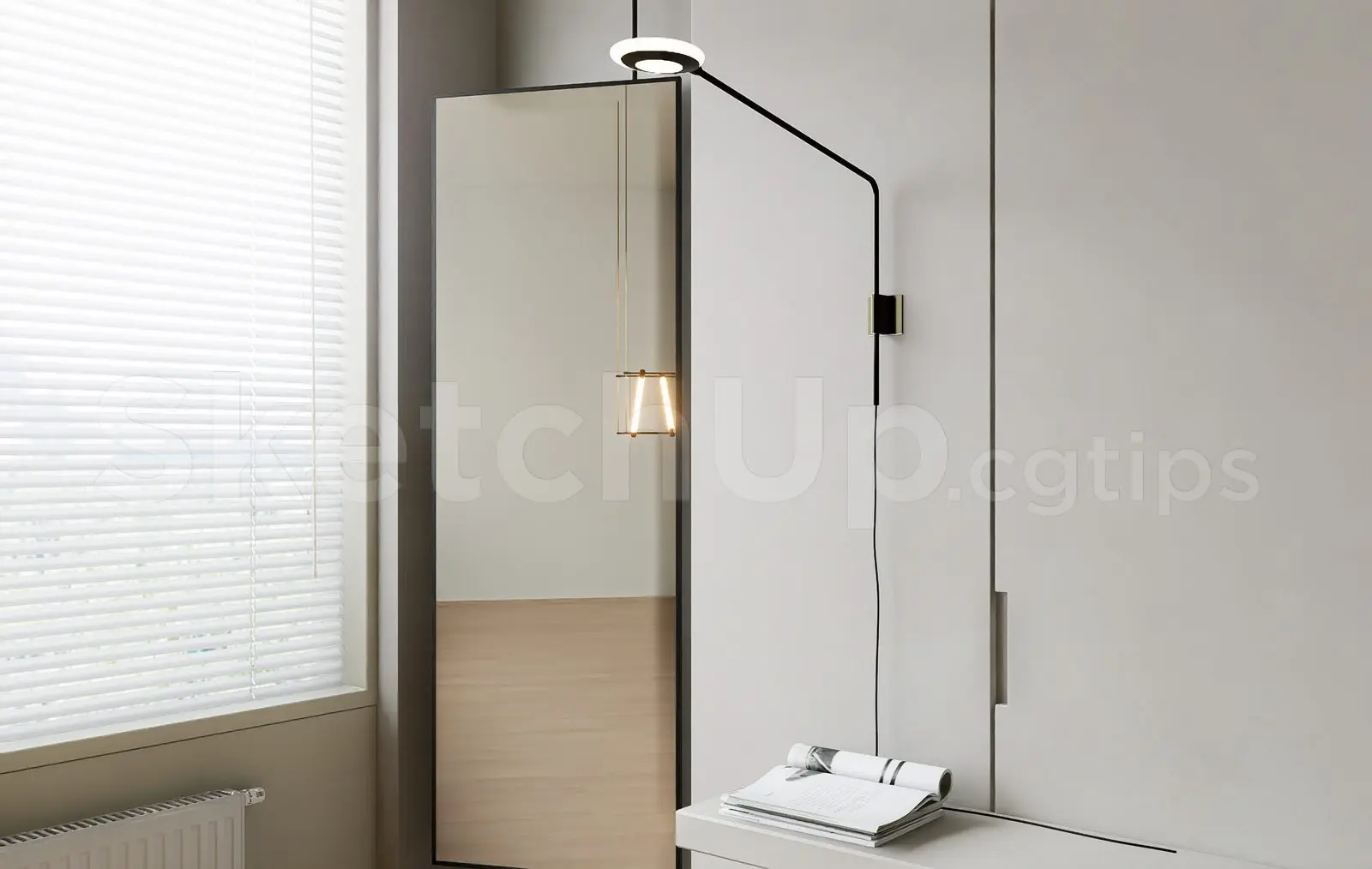 Wall Light — preview 1 (cgtips)