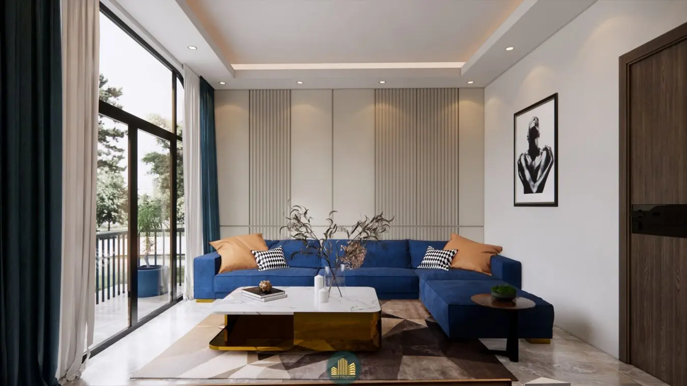 Interior Livingroom Scene