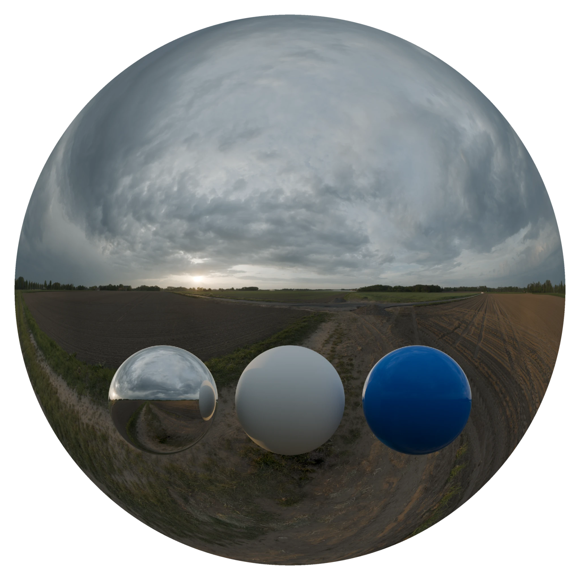 Evening Sky HDRI 045 A
