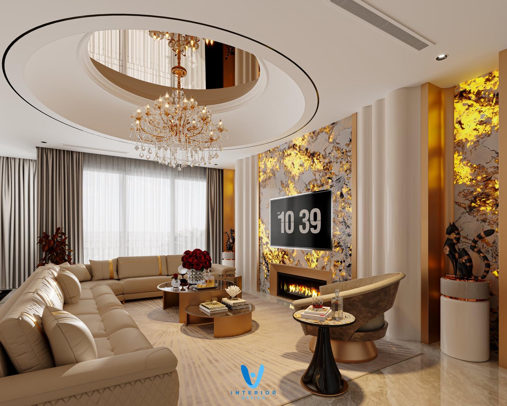 Living Room – Kitchen Interior