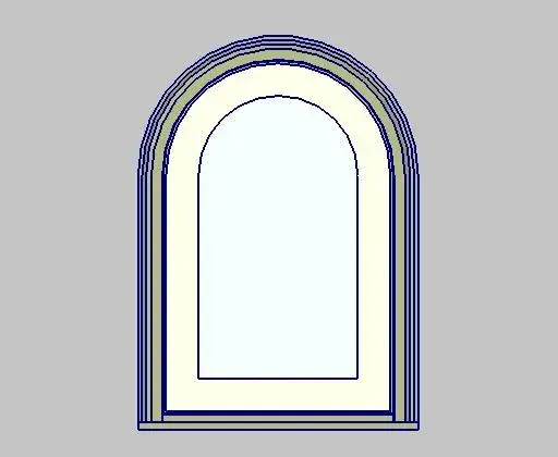 Kolbe Ultra Series Push-out Casement Half-Circle Top Units
