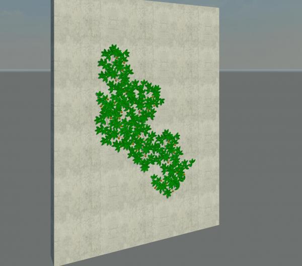Wall Base-Creeper Leaves