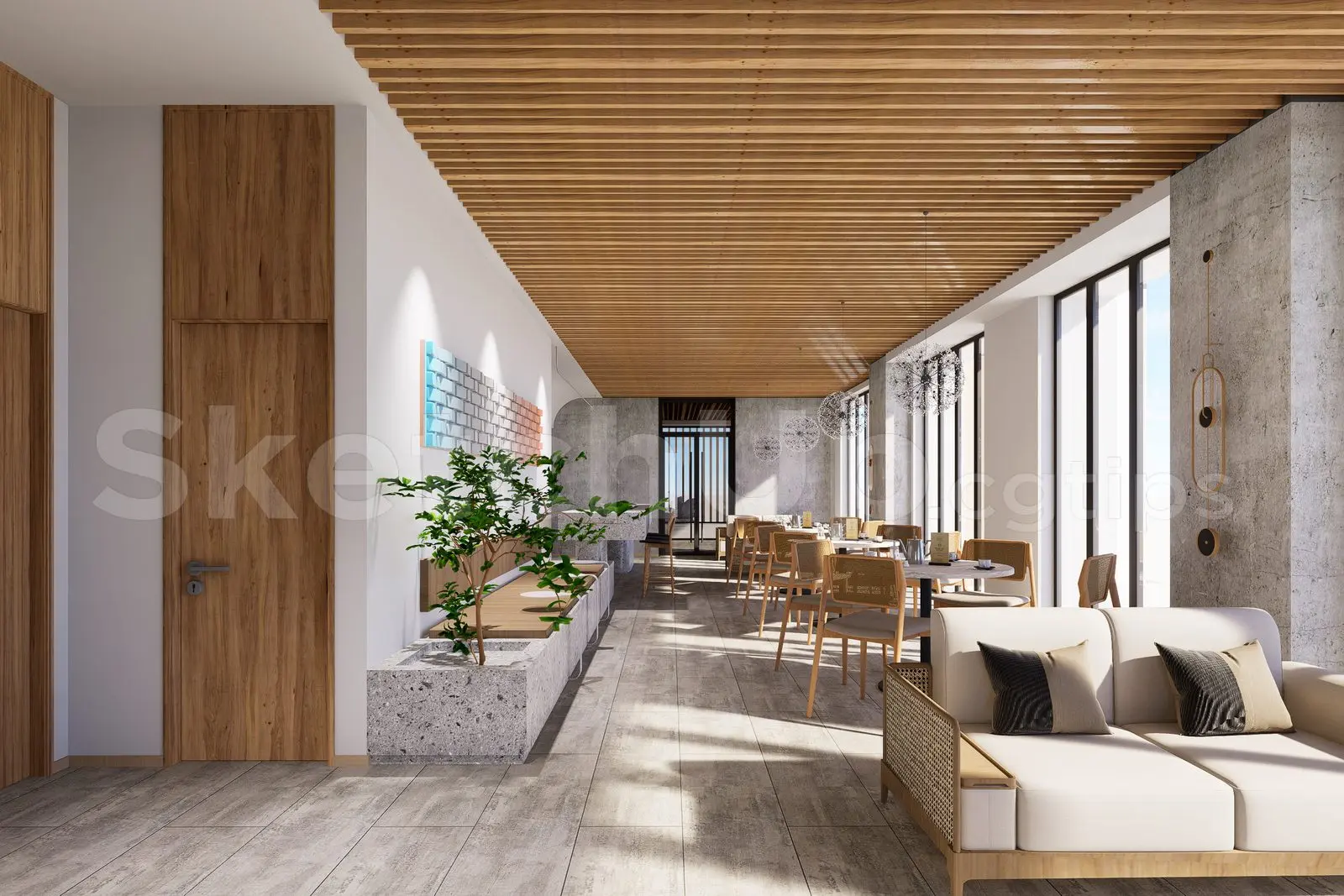Coffee Room Interior