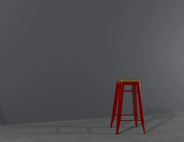 Tolix - Bar stool metalico