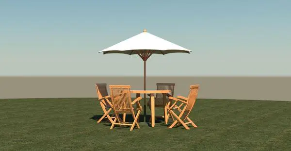 Patio table
