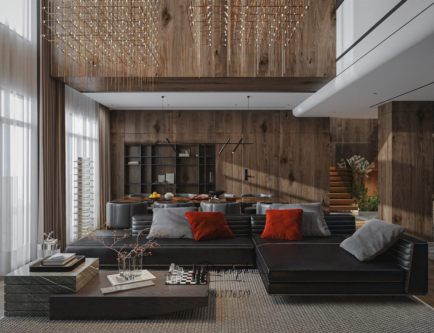 Living Room – Kitchen Interior